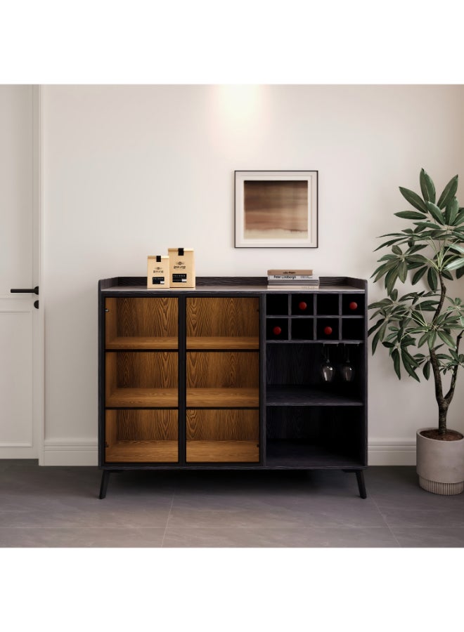 Home Box Marwell Bar Cabinet with Sintered Stone Top - Image 1